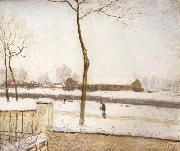 Snow Scene,Moret Station